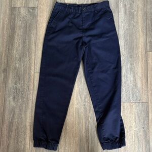 Kids Navy Blue Formal Pants